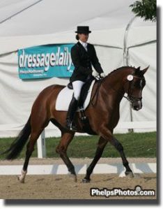 winning the FEI Four Year Old National Title 2006